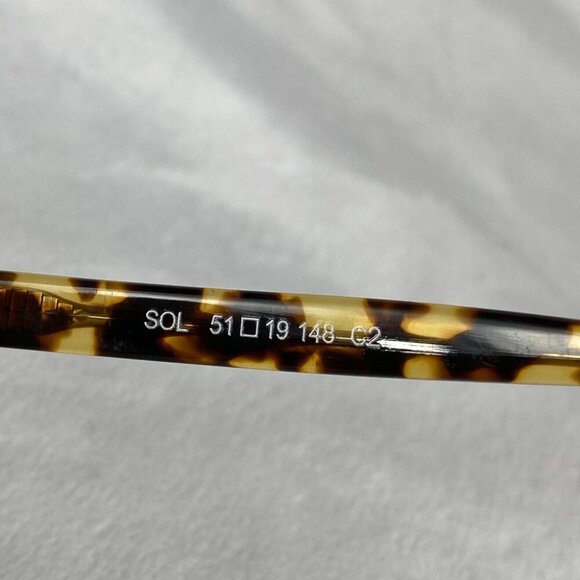 RFLKT Eyewear Sol 51-19-148 C2 Round Champagne Acetate Designer Sunglasses - Picture 7 of 9